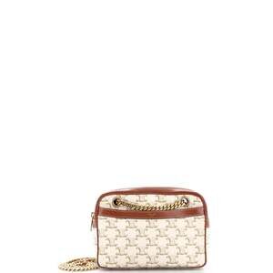 Celine Patapans Bag Triomphe Coated #254835C76B